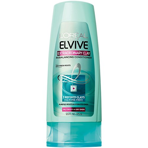 L'Oreal Paris Elvive Extraordinary Clay Rebalancing Conditioner, 12.6 fl; oz; (Packaging May Vary)