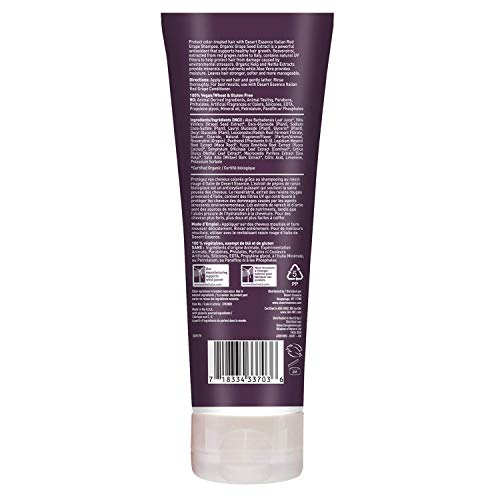 Desert Essence Italian Red Grape Shampoo - 8 Fl Ounce - Image 8