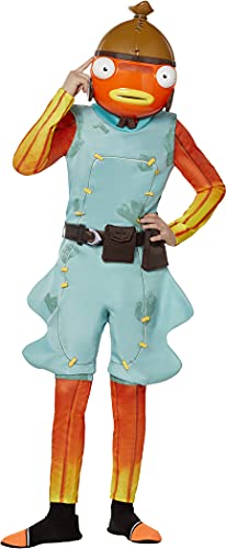 InSpirit Designs Licensed FortNite Fishstick Youth Costume Green