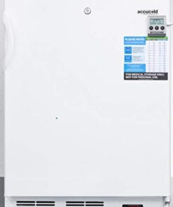 Summit VLT650 Upright Freezer, White