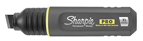 Sharpie Pro Permanent Marker, XL, Chisel Tip, Black Marker (2018347) - Image 5