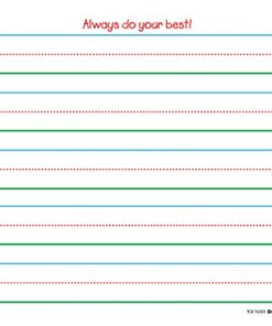 Teacher Created Resources (76503) Smart Start K-1 Writing Paper: 360 sheets