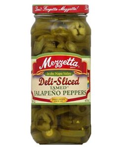 Mezzetta Jalapeno Peppers, Deli-Sliced Tamed, 16 Ounce