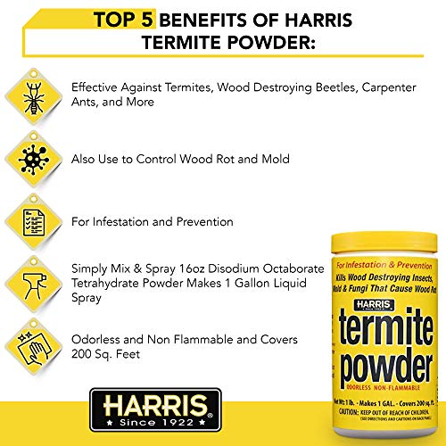 HARRIS Termite and Carpenter Ant Treatment and Mold Killer, 16oz - Image 4