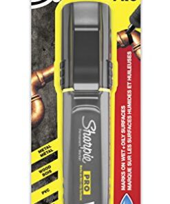 Sharpie Pro Permanent Marker, XL, Chisel Tip, Black Marker (2018347)