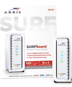 ARRIS® Surfboard® SB6183 Cable Modem, White